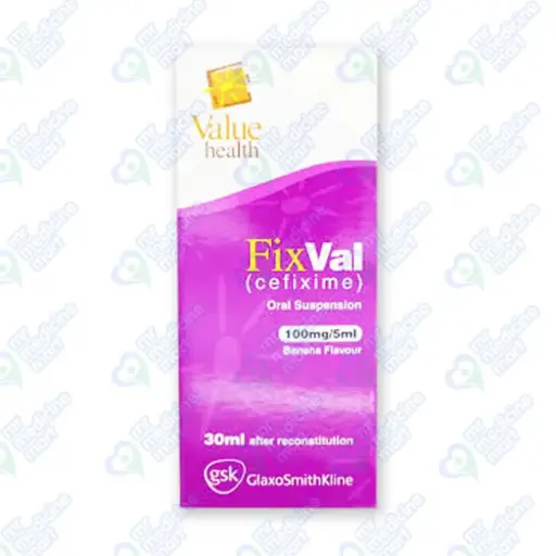 Fixval 100mg/5ml Suspension 30 Ml