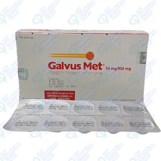 Galvus Met 50mg+850mg Tablet 10 'S