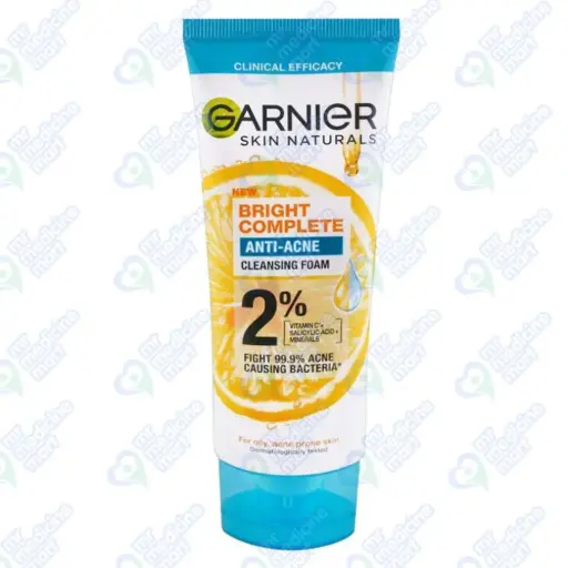 Garnier Anti Acne Cleansing Foam 100ml