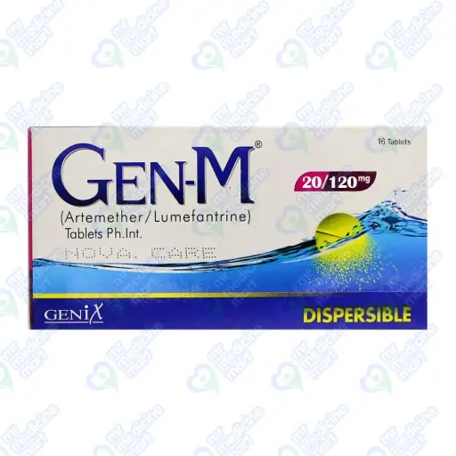 Gen-M Dispersible 20mg+120mg Tablet 8 'S