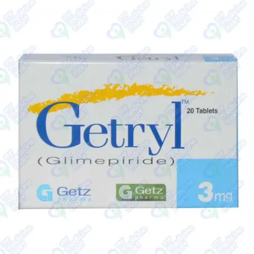 Getryl 3mg Tablet 10 'S