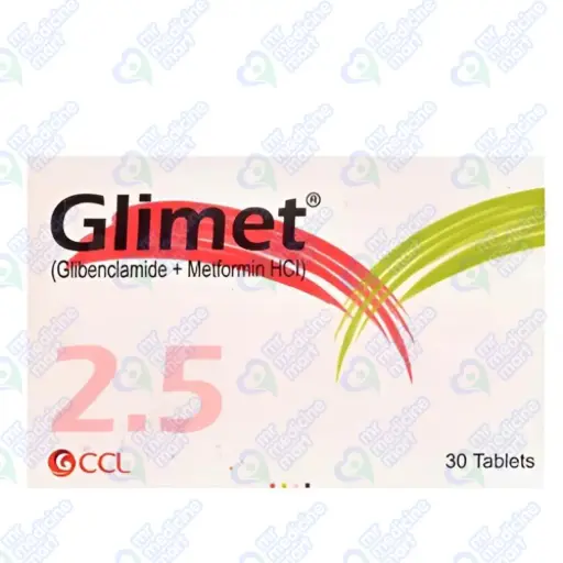 Glimet 2.5mg+500mg Tablet 10 'S