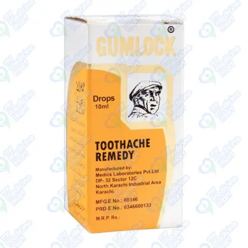 Gumlock Toothache Remedy Drops 10ml