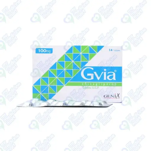 Gvia 100mg Tablet 14 'S