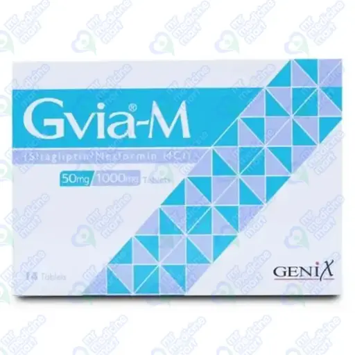 Gvia-M 50mg+1000mg Tablet 7 'S