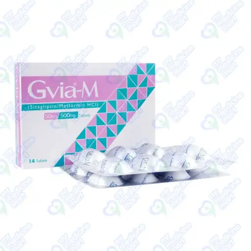 Gvia M 50mg+500mg Tablet 7 'S