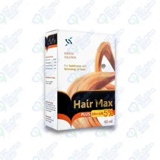 Hair Max Plus Minoxidil 5% Topical 60ml