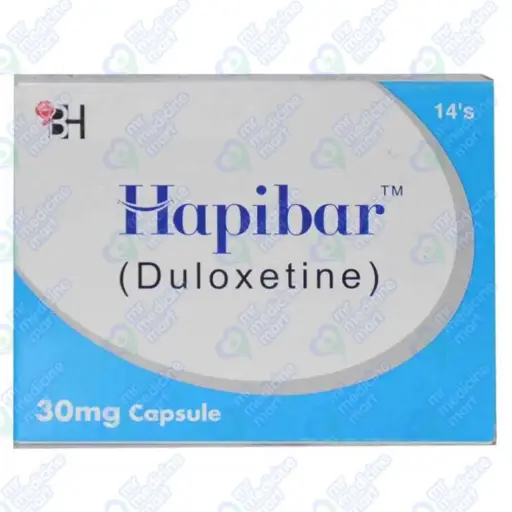 Hapibar 30mg Capsule 14 'S