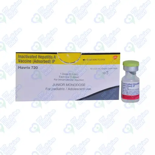 Havrix Pfs 720 Junior 0.5ml Injection 1
