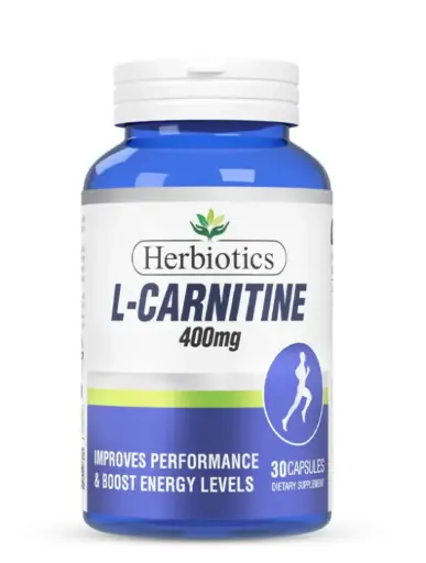 Herbiotics L Carnitine 400mg Caps 30's