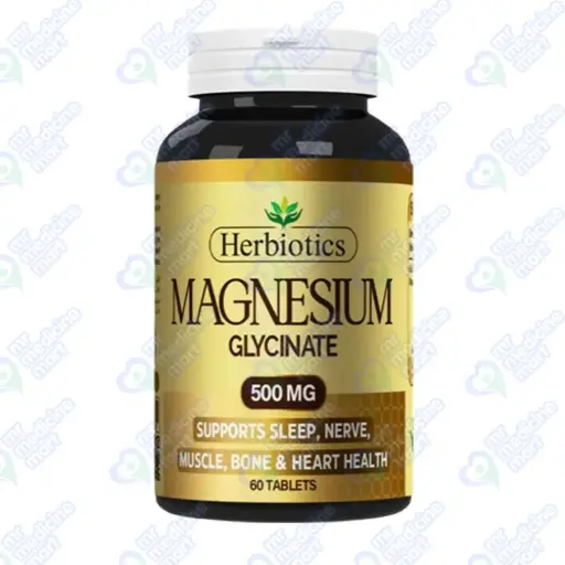 Herbiotics Magnesium Glycinate 500mg 60'S