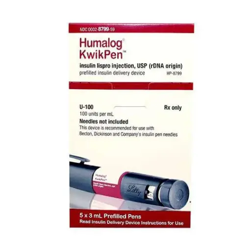 Humalog Lispro KwikPen 100IU/3ml