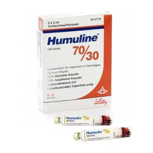 Humulin Cartridge 70/30 100IU/3ml 