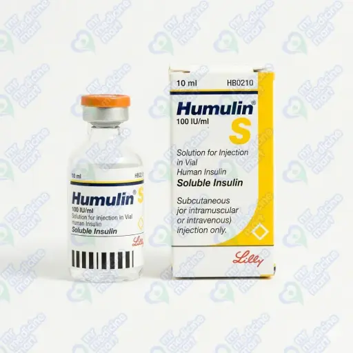 Humulin S Vial 100IU/10ml