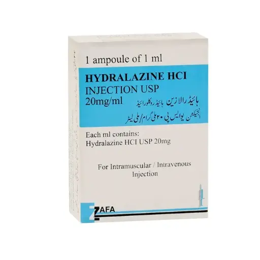 Hydralazine HCI Injection 20mg 1's