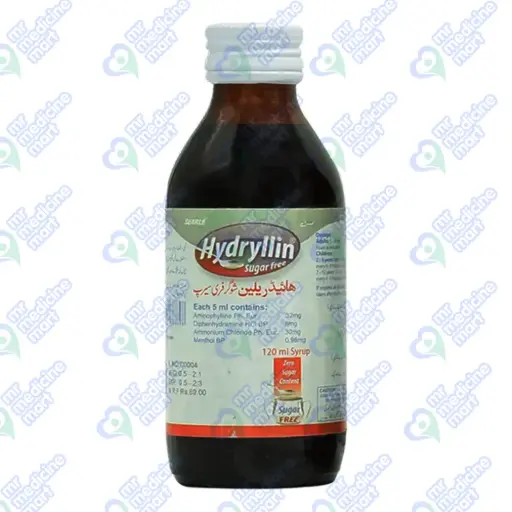 Hydryllin Sugar Free Syrup 120 ml