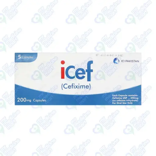 Icef 200mg Capsule 