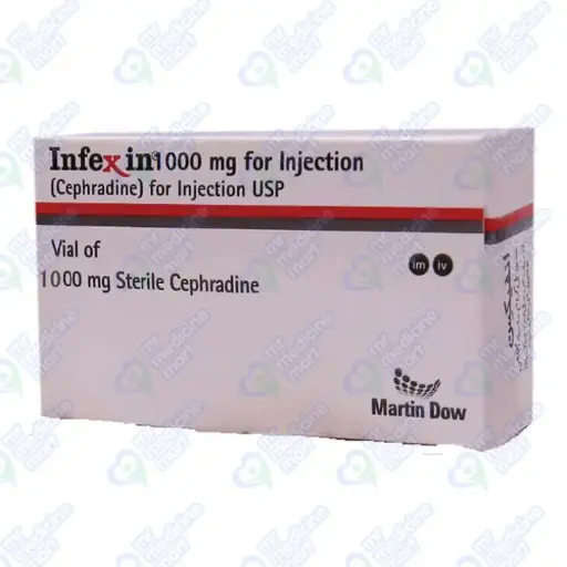 Infexin 1gm Injection 1 vial