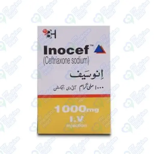 Inocef IV 1000mg Injection 1 Vial