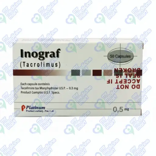 Inograf 0.5mg  Capsule 30's