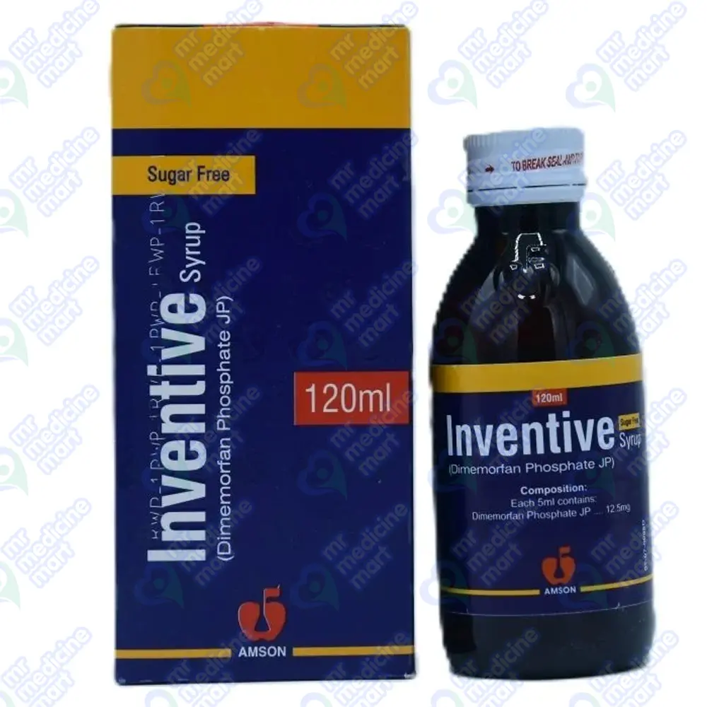 Inventive Syrup Sugar Free 120ml | Mr Medicine Mart
