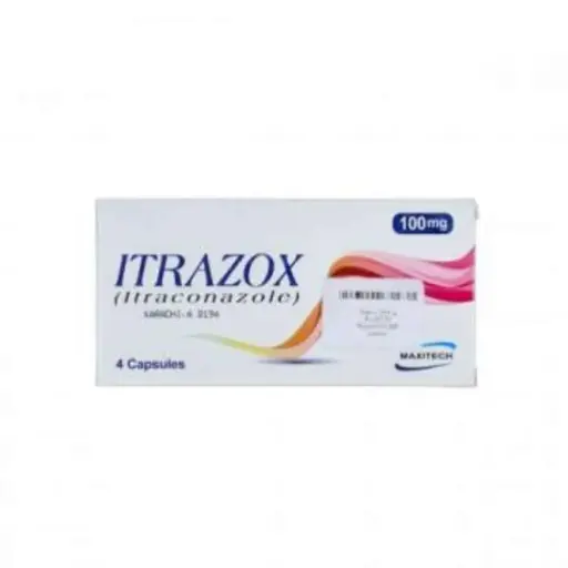 Itrazox 100mg Capsule 4 'S