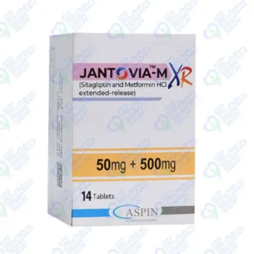 Jantovia-M XR 50mg+500mg Tablet 14 'S