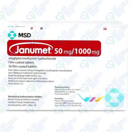 Janumet 50/1000mg Tab