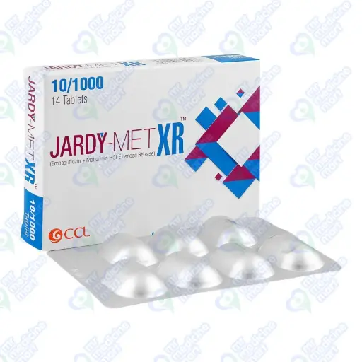 Jardy Met XR 10/1000mg Tablet