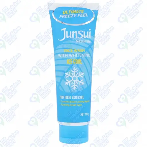 Junsui Naturals Ice cool Whitening Face Wash 100g