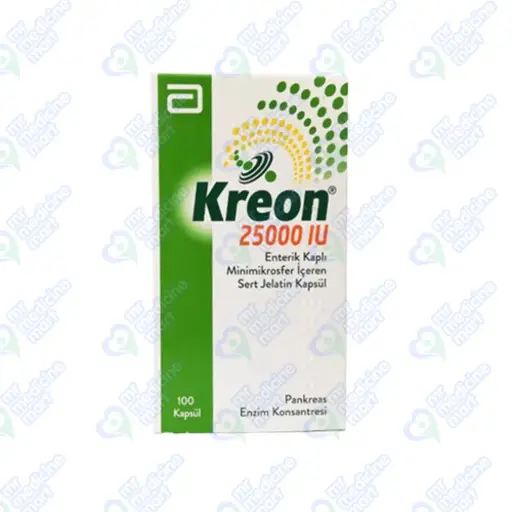 Kreon 25,000 Capsules 100S(Imported)(Net)