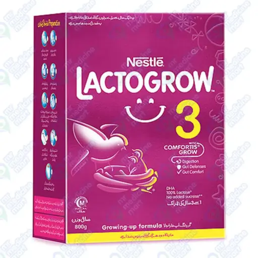 Lactogrow 3 DHA Powder 800 gm