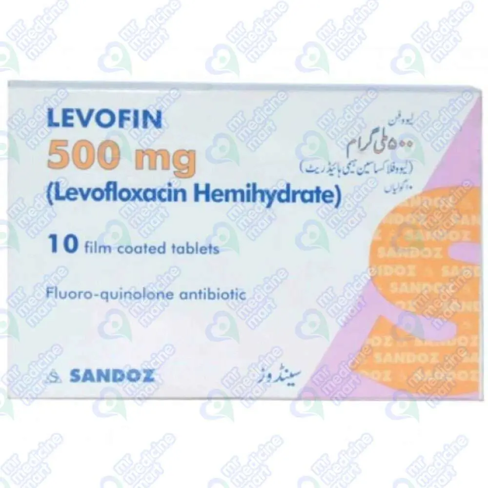 Levofin 500Mg Tablet | Mr Medicine Mart