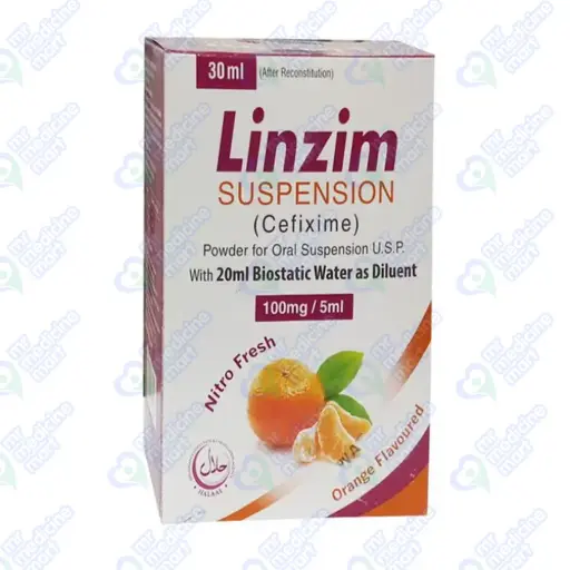 Linzim Orange Suspension 30ml/100mg/5ml