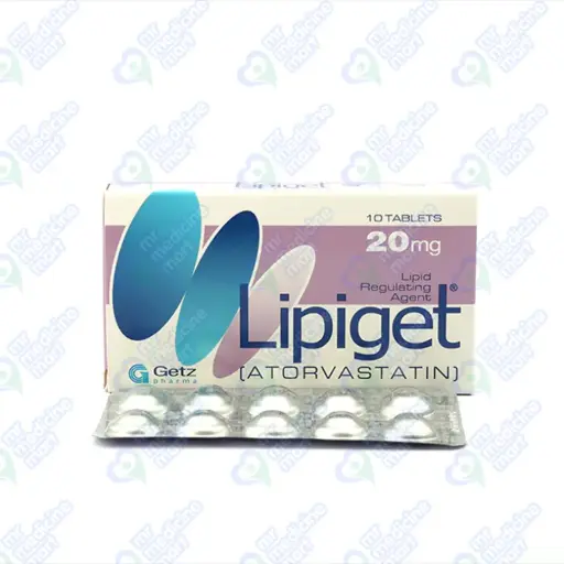 Lipiget 20mg Tablet