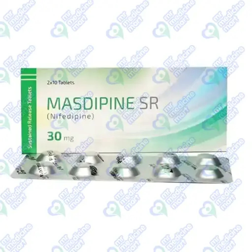 Masdipine SR 30mg Tablet