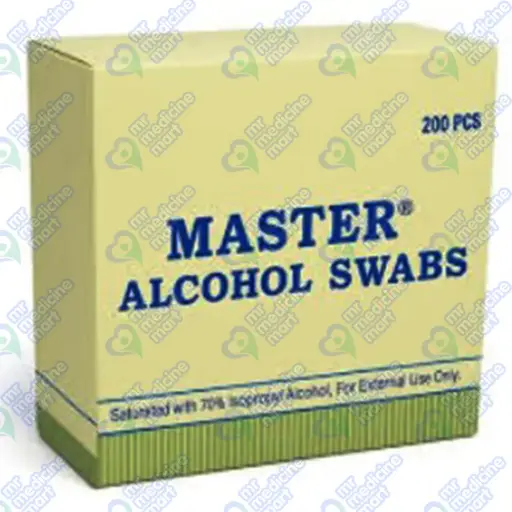 Master Alcohol Swab 200's