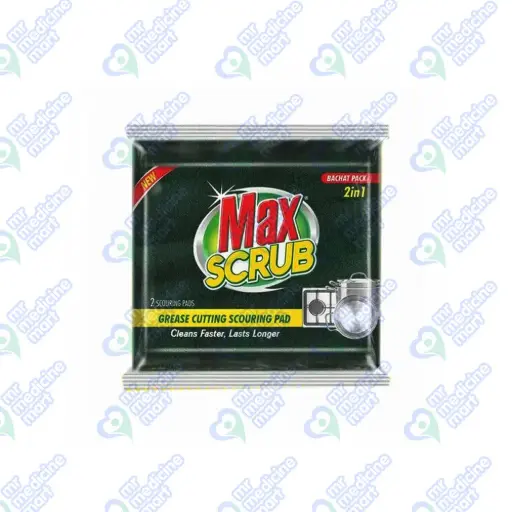 Max Scrb Grease Cutting Sponge 2in1