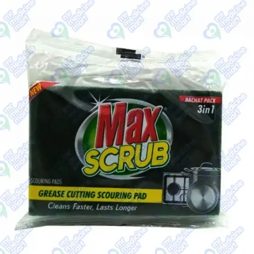 Max Scrub 3in1 Bachet Pack
