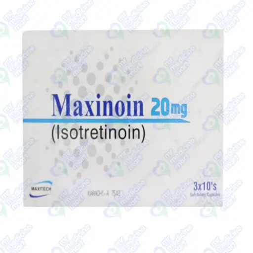 Maxinoin 20mg Capsules 10'S