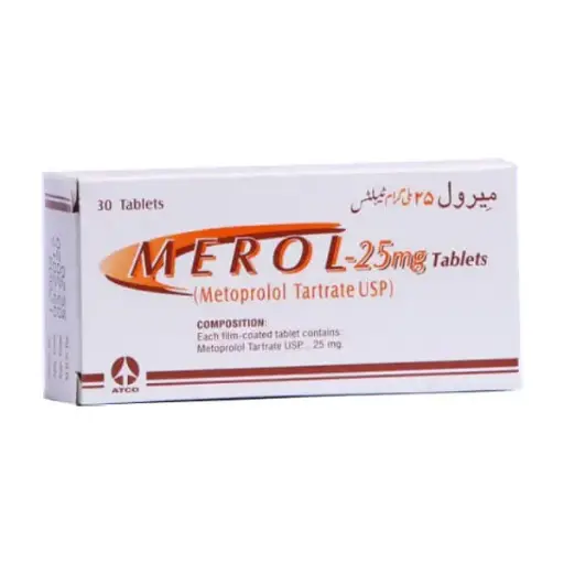 Merol 25Mg Tab 30's
