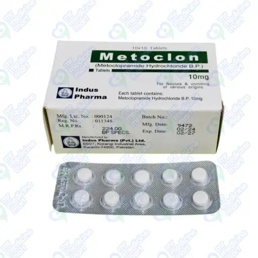 Metoclon 10mg Tablet