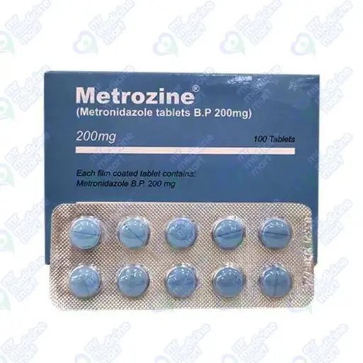 Metrozine 200mg Tablet
