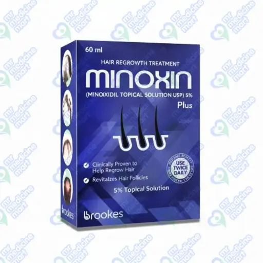 Minoxin Plus 5% Topical Solution 60ml
