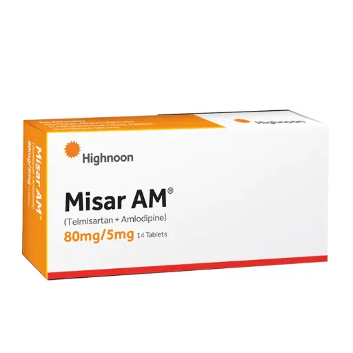 Misar AM 80/5mg Tablet 20's