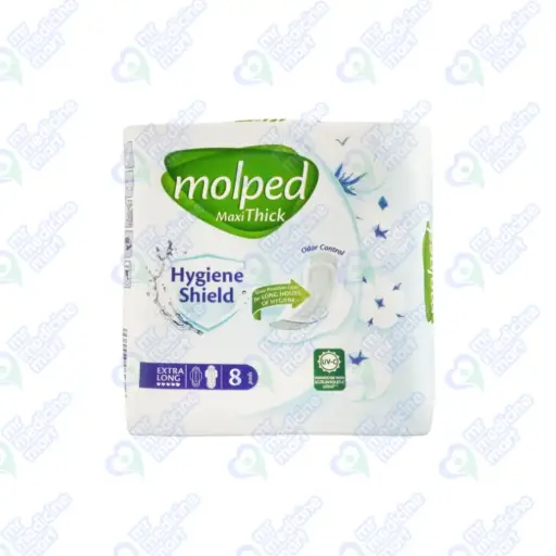 Molped Maxi Thick Pads Extra Long 8 'S