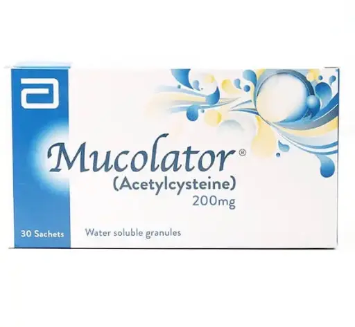 Mucolator 200mg Sachet