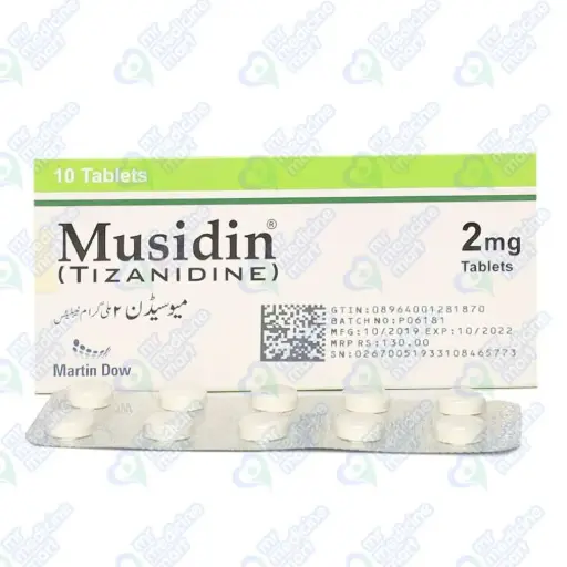 Musidin 2mg Capsule 10 'S