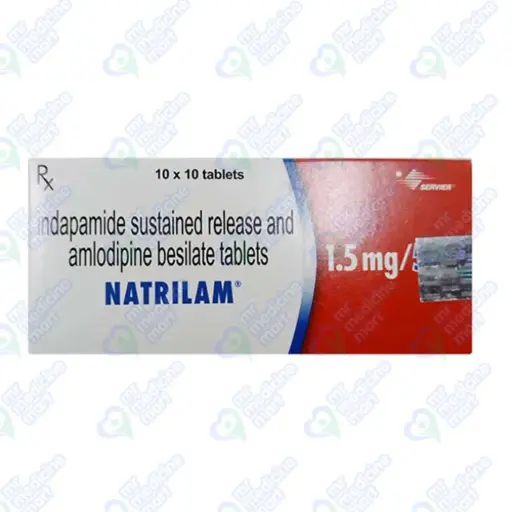 Natrilam 1.5mg/5mg Tablet 10'S