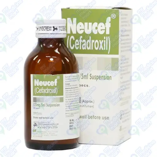 Neucef 125mg/5ml Suspension 60ml